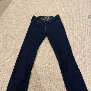 Levi's Dark Blue Women's Skinny Jeans 712 slim fit